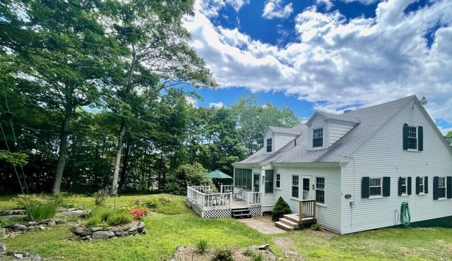 Walk to Town from This Roomy Boothbay Harbor House
