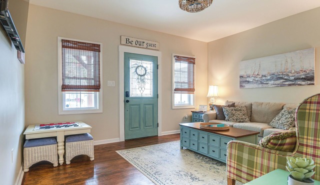 Walk to Town & River: Charming Home in North East!