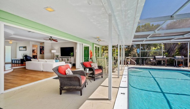 Walk to Water | Indoor-Outdoor Living w/Pool