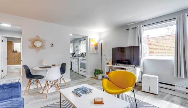 Walk to Water: Seattle Garden Apt w/Shared Patio!