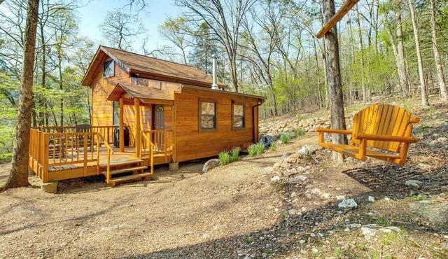 Walk to White River: Cotter Cabin w/Fire Pit!