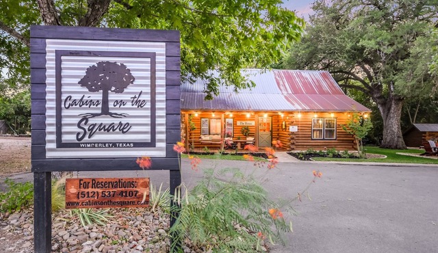 Walk to Wimberley Square + Creek Access | Cabins on the Square
