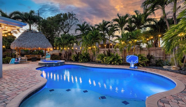 Walk2BEACH|HeatedPool|Spa|GamingRoom|Tikihut|Cove