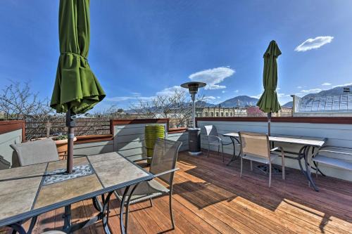 Walkable Downtown Logan Apartment with Rooftop Deck
