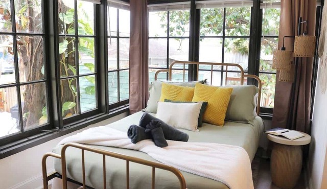 Walkable Outdoor Oasis BBQ Firepit and Bocce Ball