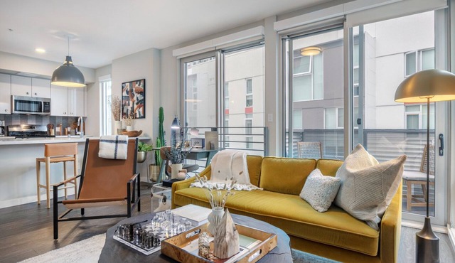 Walkable SoMa 2BR w/Gym + Game Patio near Civic Center by Blueground