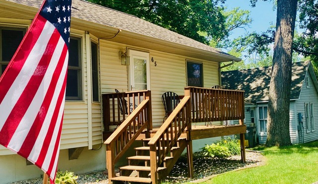 Walking distance to historic Arnold’s Park and West Lake Okoboji