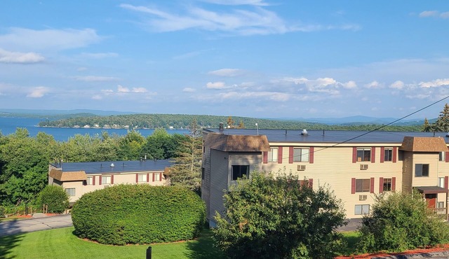 Walking distance to Weirs Beach ~ Lovely quiet setting-with a VIEW