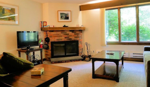 Walkout this trailside, Bromley's Bower House condo