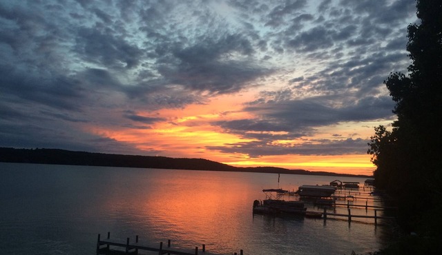 WALLOON LAKE SUNSETS! BEST WEST ARM LOCATION!