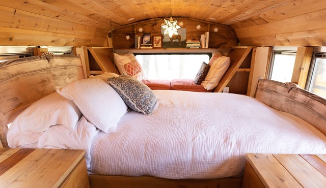 Wanderlust Skoolie with AC near Corsicana, TX
