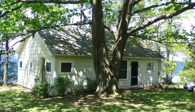 Want a quiet lakeside getaway? Our 50s-era cottage is perfect for you.