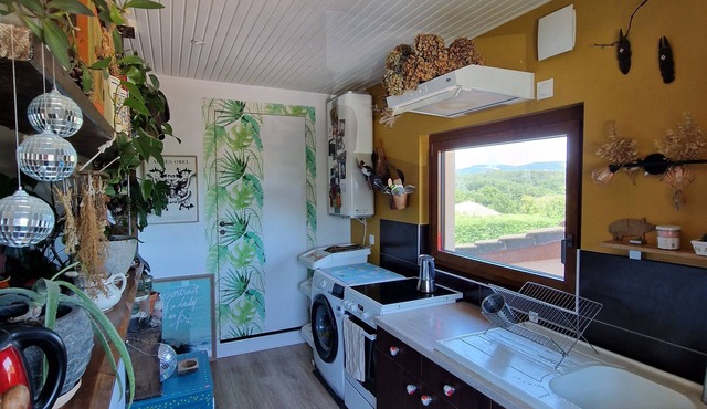 Warm and bright apartment near Lyon