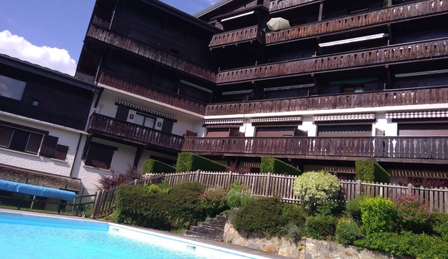 WARM AND COSY STUDIO - St GERVAIS MT BLANC (74) - SWIMMINGPOOL in summer -