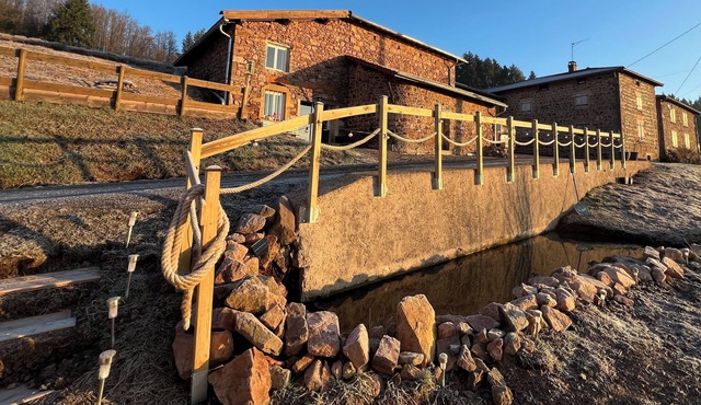 Warm and comfortable gîte in the heart of nature with a magnificent view