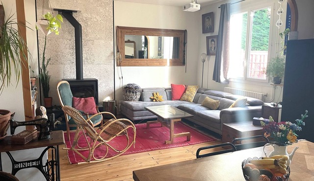 Warm and colorful townhouse