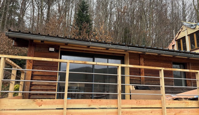 Warm and comfortable detached chalet - nature view