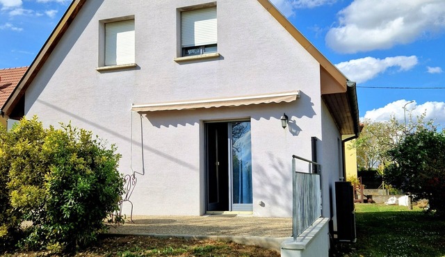 Warm house for a stay less than 1 km from Colmar