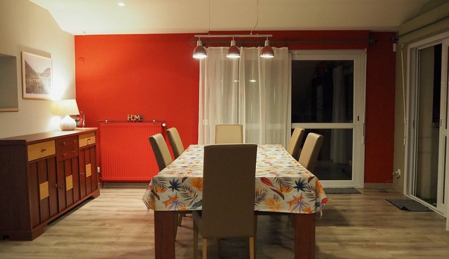 Warm house in a quiet environment