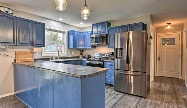 Warm Mosinee Home w/Patio, Fire Pit & Grills