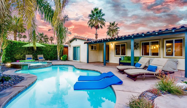 Warm Sands Oasis | 2 Master Suites, Private Pool, Hot Tub & Outdoor Fireplace