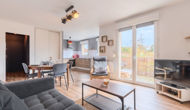 Wasquehal 2-bedroom apartment with 2 parking