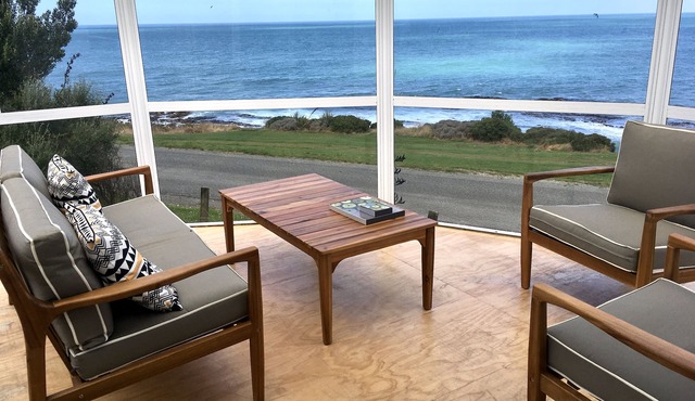 Watch the weather roll in along the coast with sea views from every room.