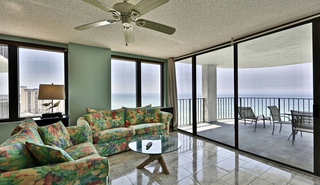 Water Crest 12th Floor Gulf Front Huge 2 BR. Best Deals!