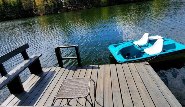 Water Front Chalet with Fireplace!!!! in Saint Anne De Lacs Quebec near Montreal