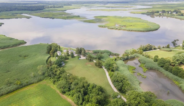 Water front home on the Cohansey River