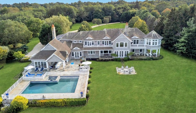 Water Mill Luxury Waterfront Estate with Resort-Style Amenities and.