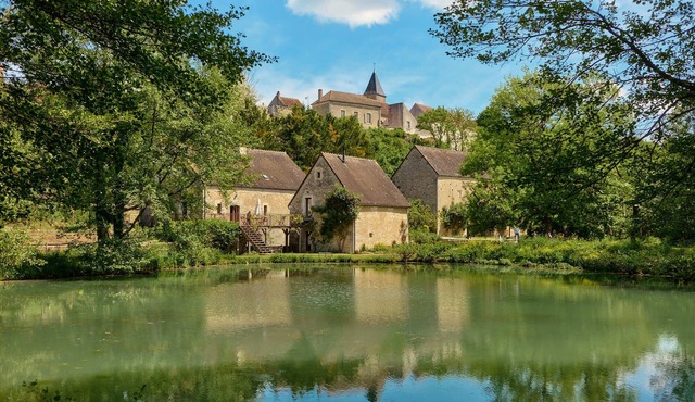Water Mill | Private Lake | Fiber Wifi | Burgundy
