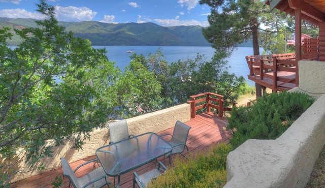 Water's Edge Cabin on Lake Vallecito | Waterfront, Lake Views, Walk to Marina