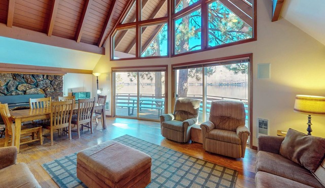 Water's Edge Haven | Spacious Three-Story Wallowa Lake Home with Lake Access, Family-Friendly Layout & Beautiful Lake Views