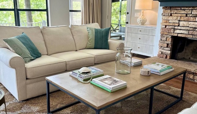 Water's Edge Lakefront Retreat on Lake Martin nestled between Real Island and Parker Creek