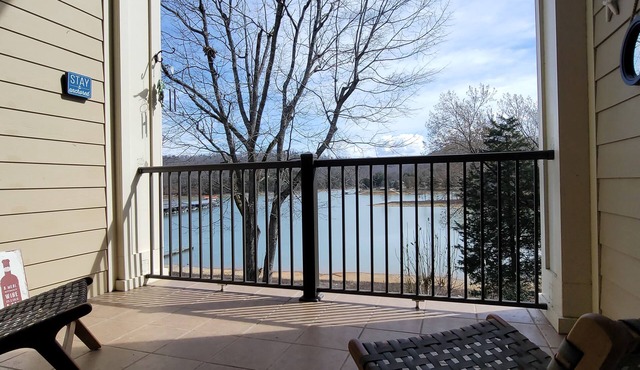 Water view condo w/free attraction tickets, a jetted tub, & fireplace