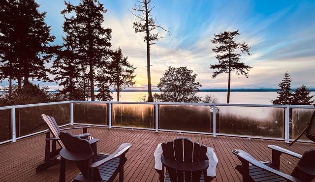 Water View Gem with WiFi, Spacious Deck, Patio, Gas Grill, & Yard