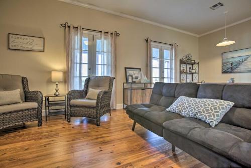Water Views and Private Dock! Madisonville Townhome