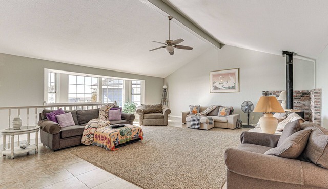 Water Views & Decks: Spacious La Grange Retreat