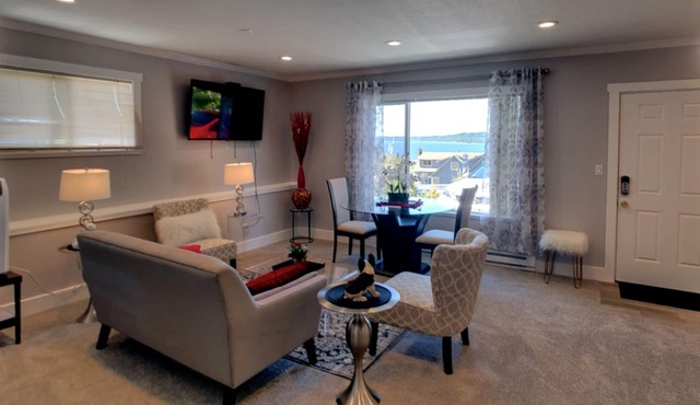 Water views from Saltwater Suites