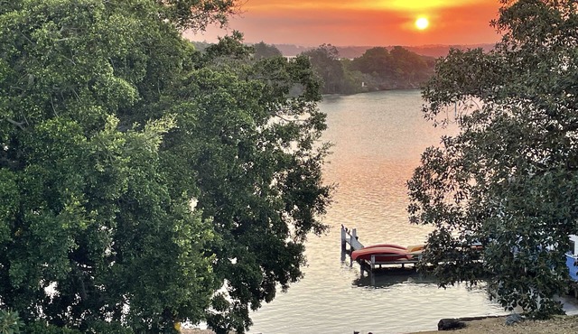 Water views in town centre. Secure parking with lift.