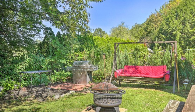 Waterbury Home Playground and Porch Swing