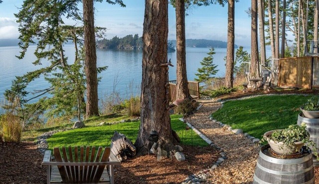 Waterfront, 2 kitchens, 2 living areas, 3 bedrooms, 3 bathrooms. Quiet.