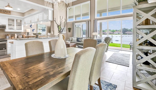 Waterfront | 2BR | Stunning Lake Views | Floor-to-Ceiling Windows | Fishing