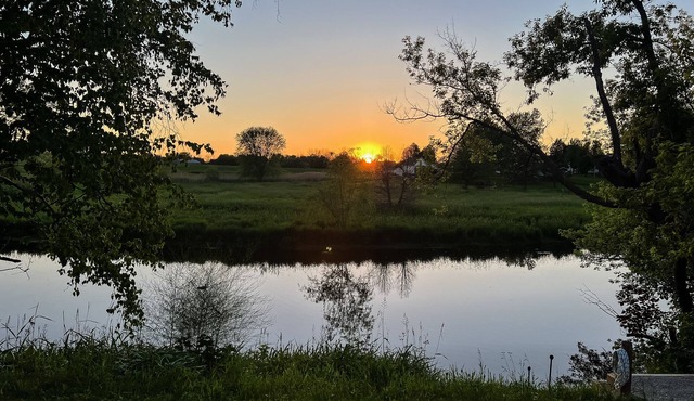 Waterfront 3 bedroom upper vacation home.