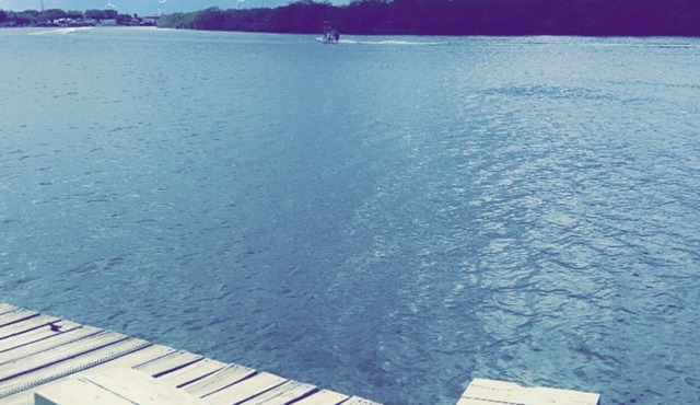 Waterfront 4 bedroom cabin with a great location for fishing in its backyard.