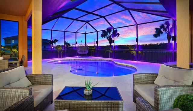 Waterfront 4BR Villa - Saltwater Pool - Kayak Launch, Punta Gorda Isles