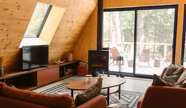 Waterfront, A-Frame, communion with nature,