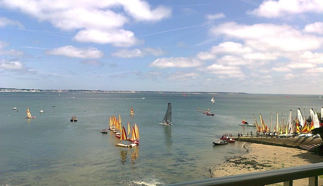 Waterfront apartment with exceptional view of the Bay of La Baule