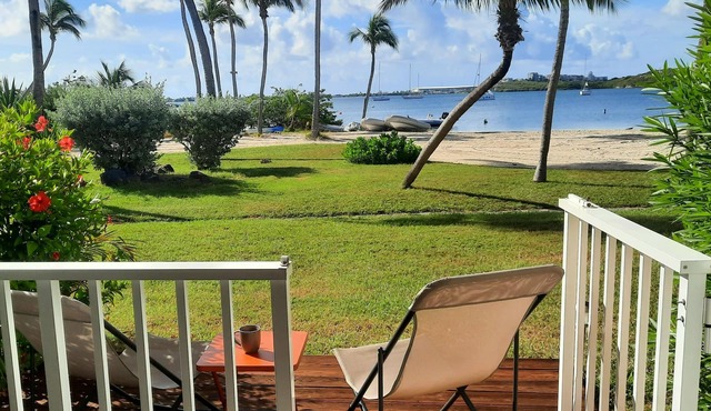 Waterfront apartment sxm, 2/4 persons